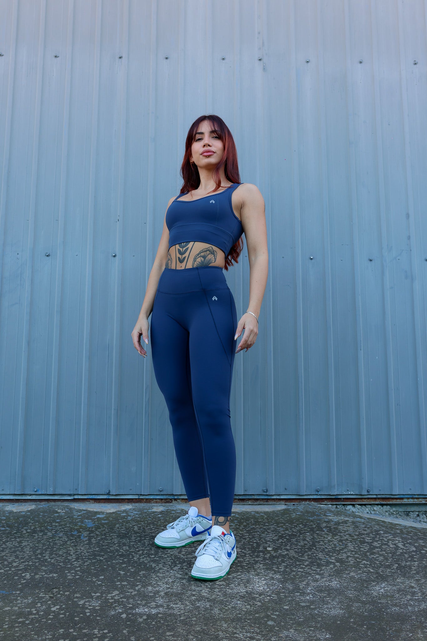 Elevate Leggings - Slim Leg - Navy
