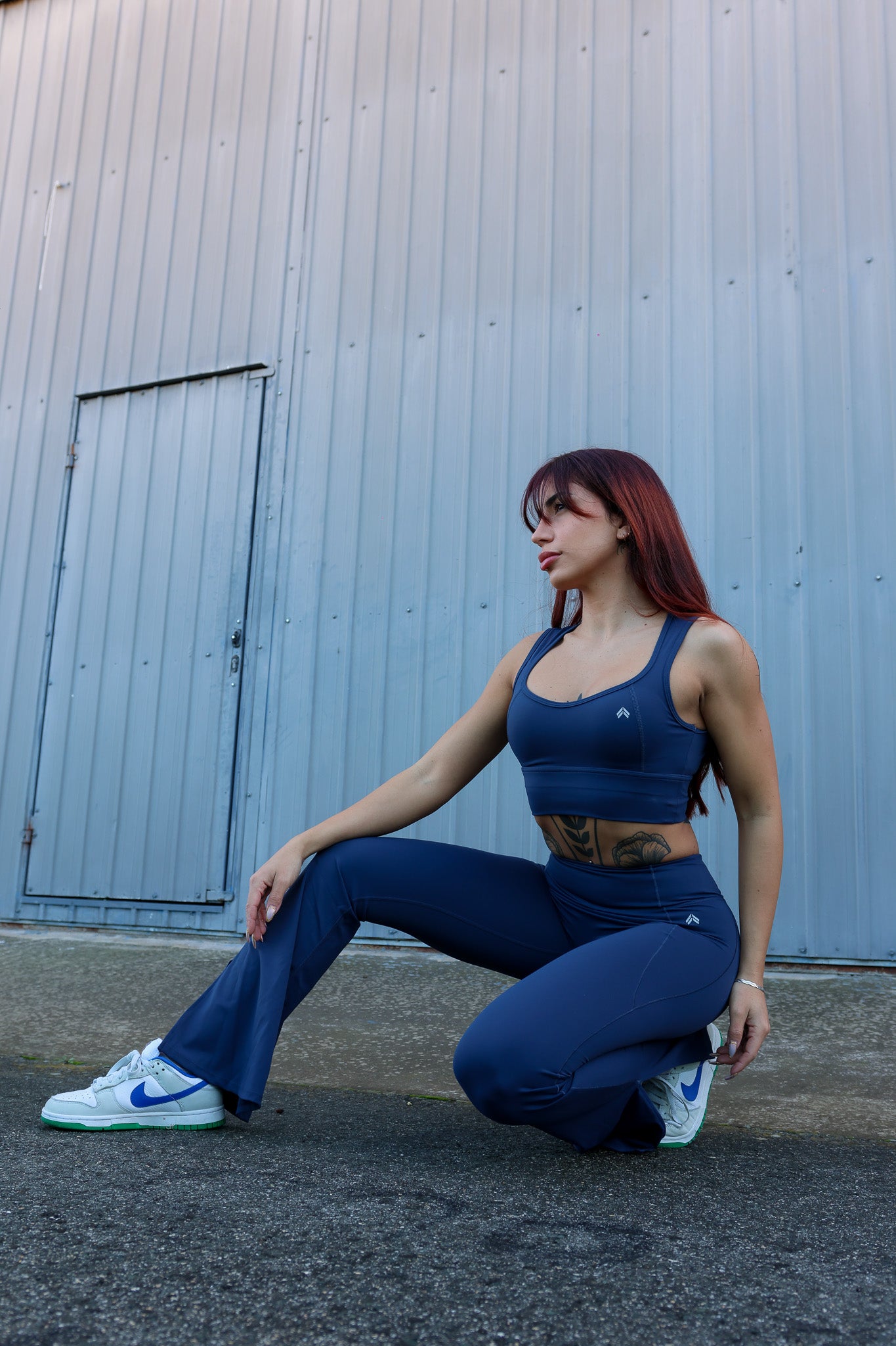 Elevate Leggings - Flare - Navy