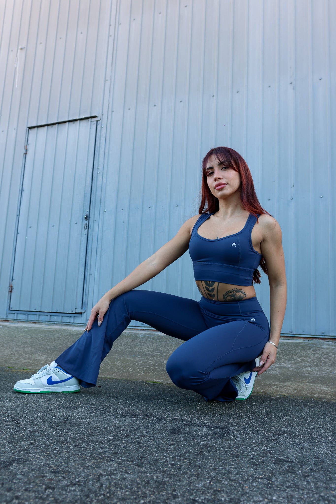 Elevate Leggings - Flare - Navy