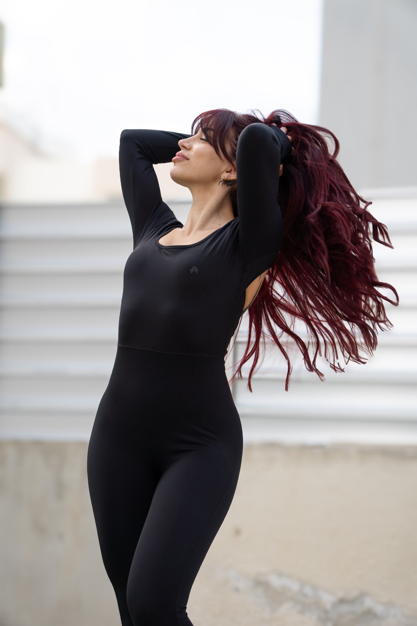 Long Sleeved Jumpsuit