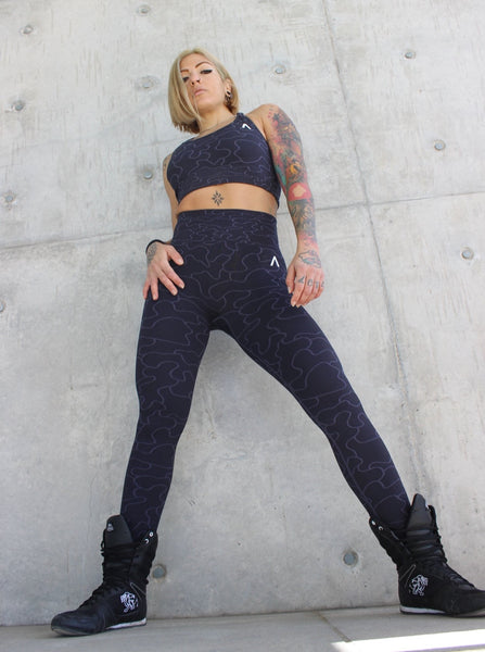 Cloud 9 - Black/Purple Set