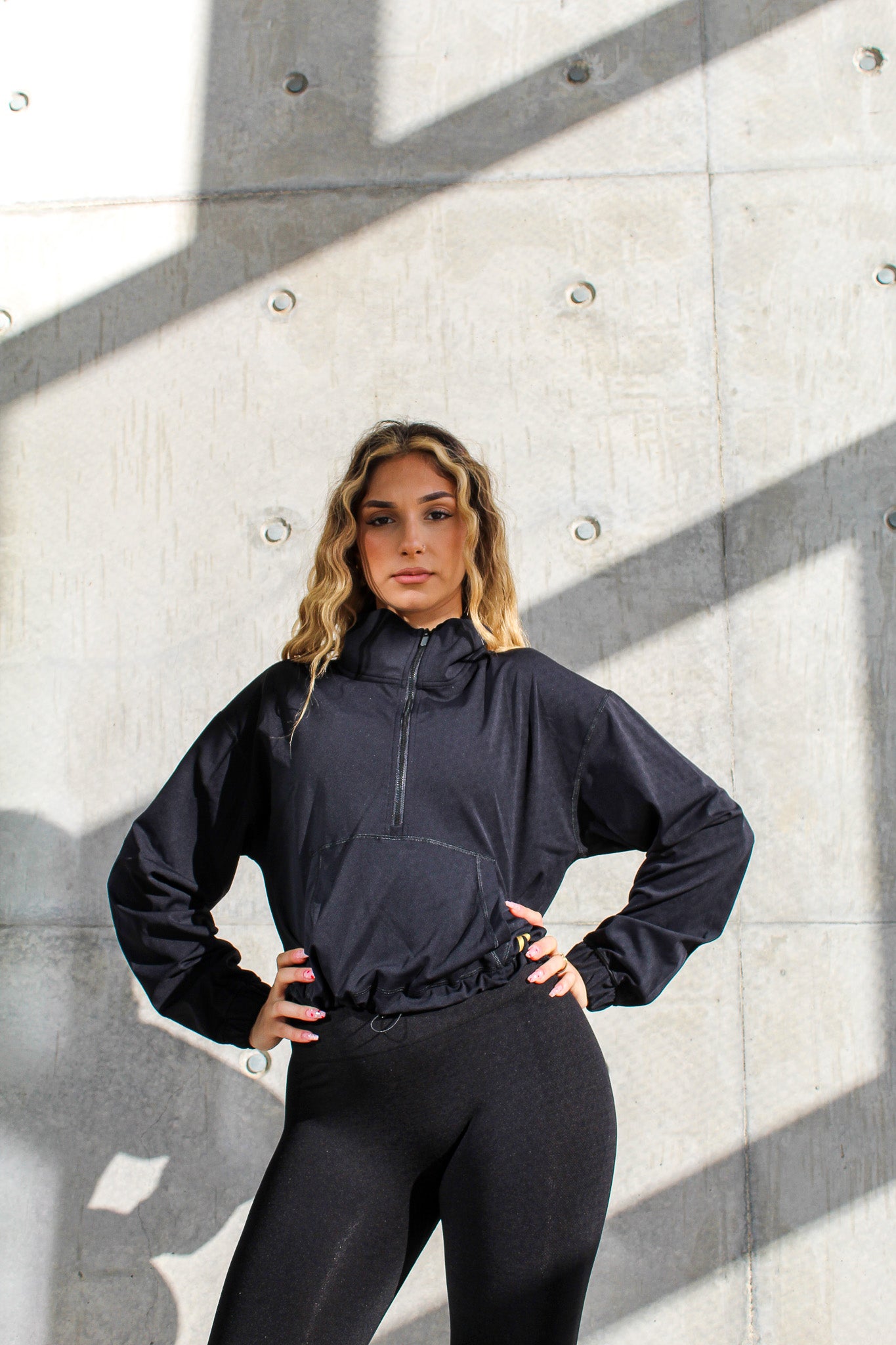 Black - Half Zip Jacket