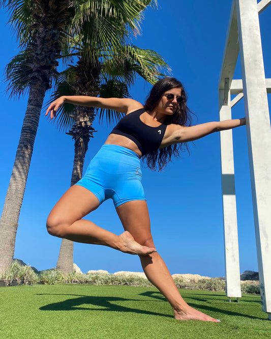 Flexi Shorts - Sky Blue